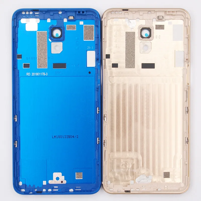 BaanSam Новая задняя крышка батарейного отсека для MEIZU M6s 5,7 дюймов с объективом камеры без кнопок громкости питания