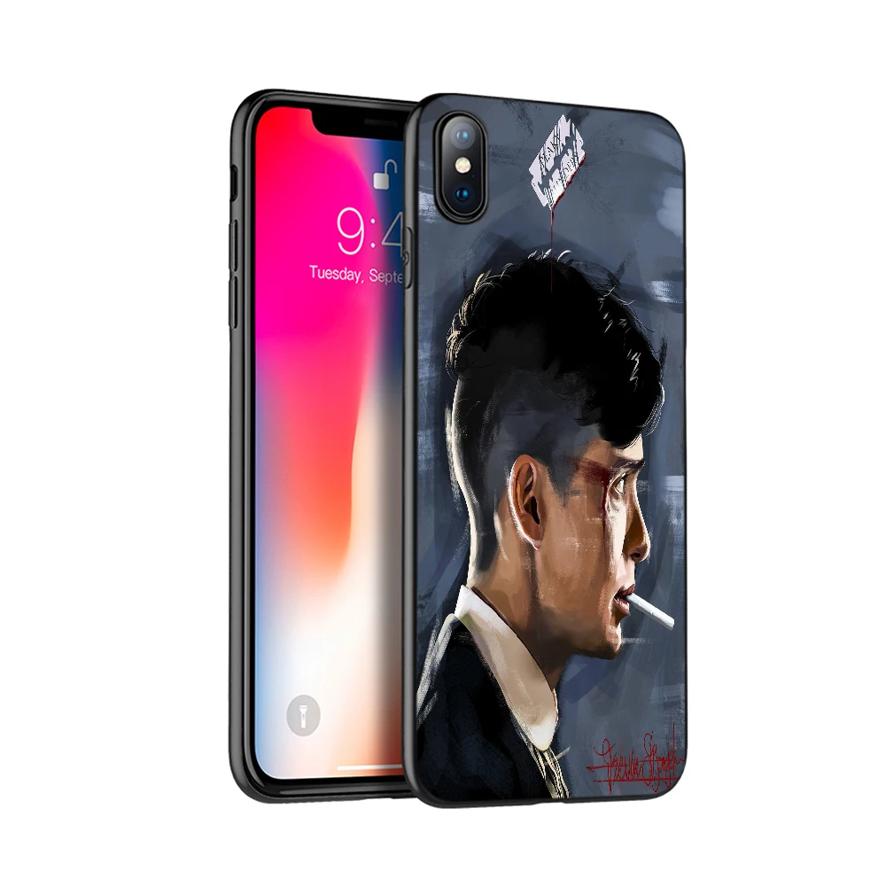 black tpu case for iphone 5 5s se 2020 6 6s 7 8 plus x 10 case cover for iphone xr xs 11 pro max peaky blinders breaking bad free global shipping