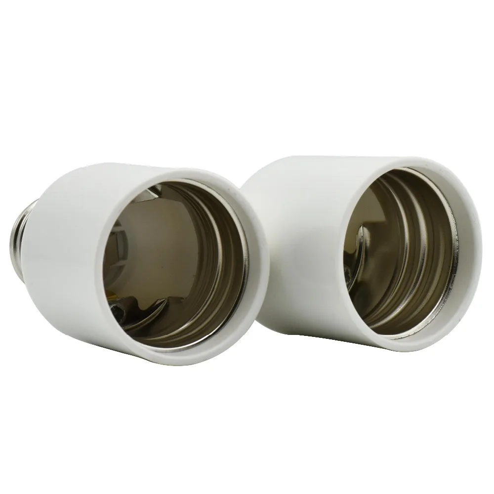 

E27 to E40 Lamp Holder Converters E40 Screw Bulb Bases Halogen CFL LED Light Socket E27 to E40 Lamp Adapter Converter 6PCS