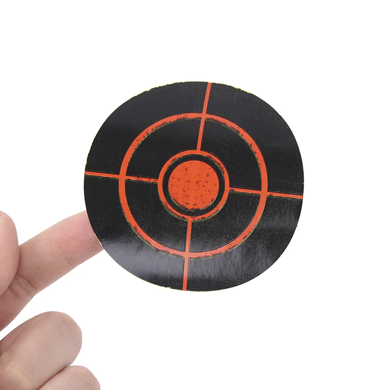 100pcs/250pcs Diameter 7.5cm Splatter Target Shooting Stickers Adhesive Shooting TargetPortable Field Target Shoot Accessories
