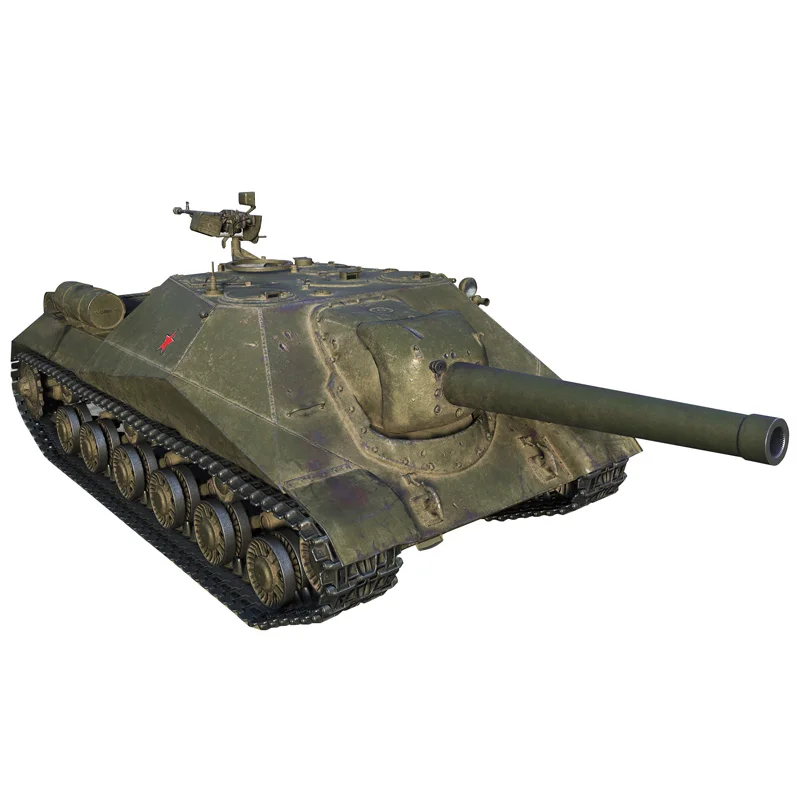 Объект 704 анти-танковая артерия 1:50 СССР танк с док-станцией DIY Бумажные модели