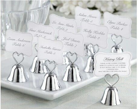 10 шт./лот золотистый/серебристый держатель для карт с поцелующимися