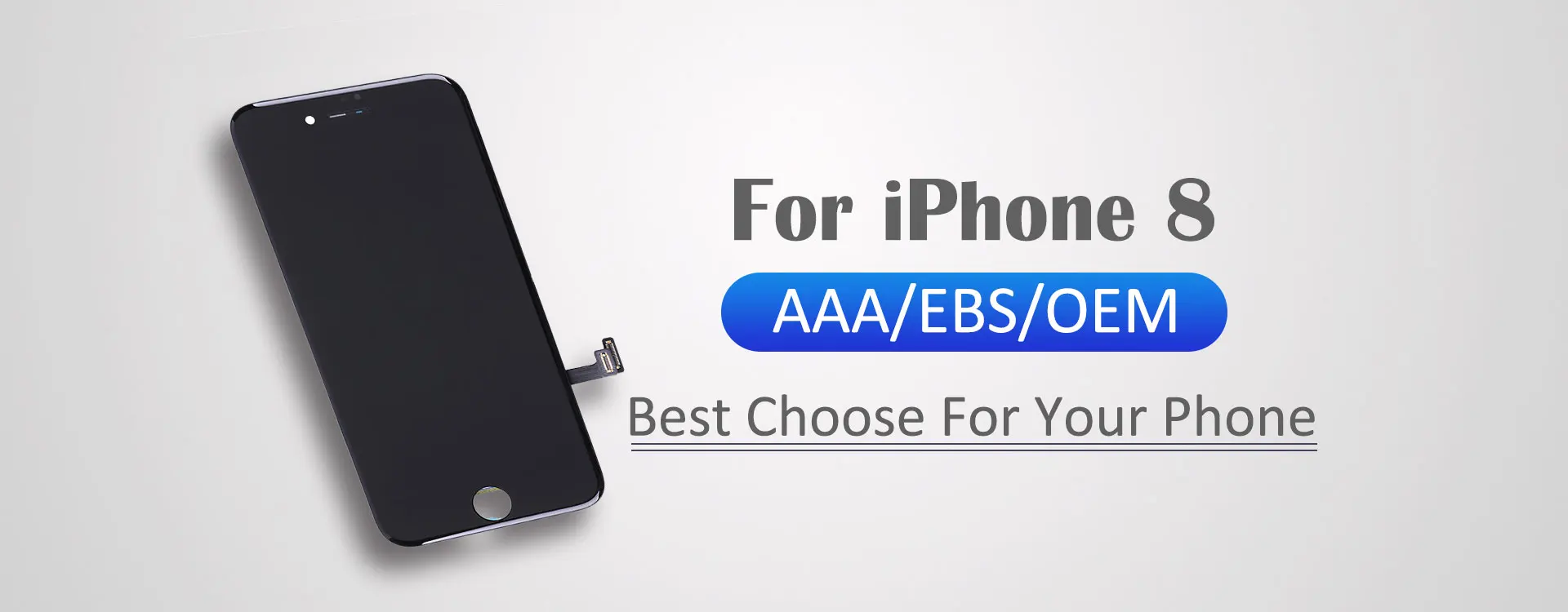 Elekworld класс AAA экран для iPhone 6 7 8 Plus X ЖК-дисплей 3D сила кодирующий преобразователь сенсорного экрана в сборе без битых пикселей