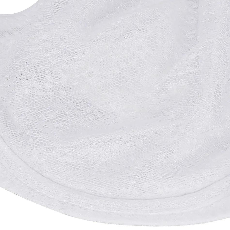 Ekouaer тонкий бюстгальтер пуш ап на косточках женское нижнее белье украшенный