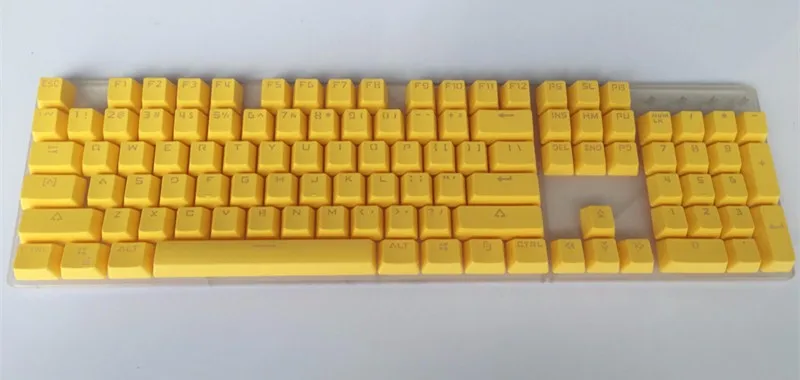 Cherry MX переключатели, клавишные колпачки с подсветкой, ABS 104, клавиша Double shot, Просвечивающая подсветка, клавишные колпачки с подсветкой для механической клавиатуры