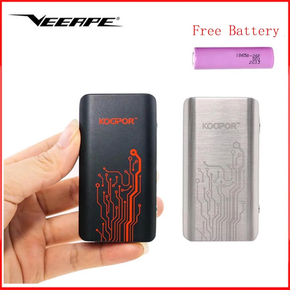 Оригинальный veeape koopor MINI 2 Box Mod 80 Вт TC vw электронная сигарета Контроль температуры