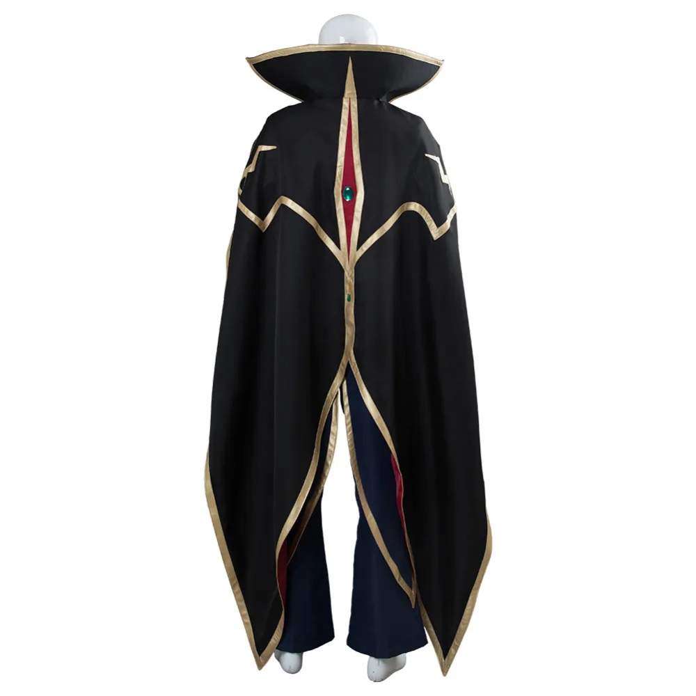 Костюм для косплея Lelouch of the Resurrection Season 3 Zero костюм костюма Униформа карнавальный