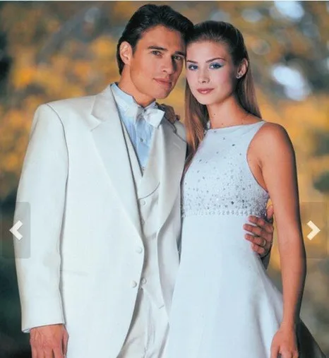 Latest Coat Pant Designs White Formal Men Suit Italian Groom Blazer Prom Dinner Gentle Stylish Custom Tuxedo 3 Pieces ST12 | Мужская