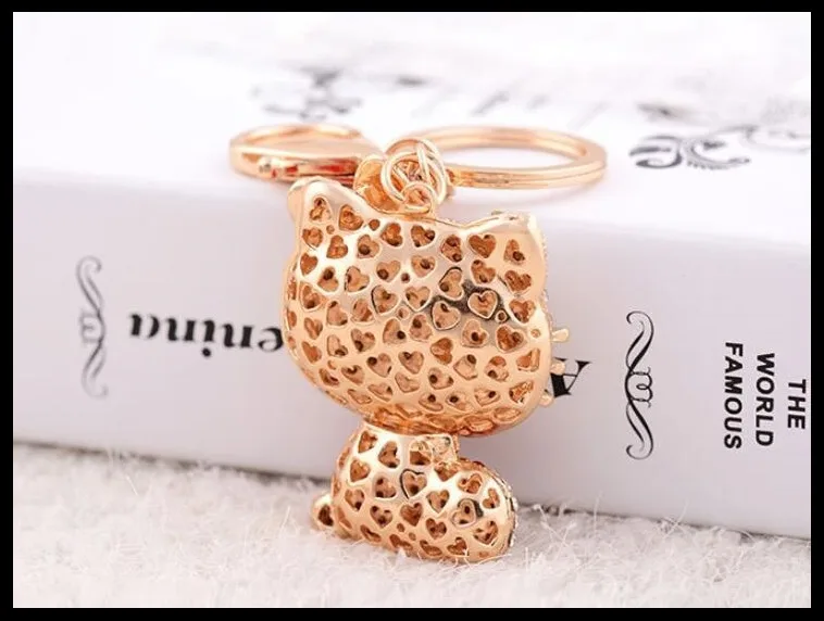Мода hello kitty брелок сумка Подвеска автомобиль изысканный кулон подарок на день рождения сувениры бренд