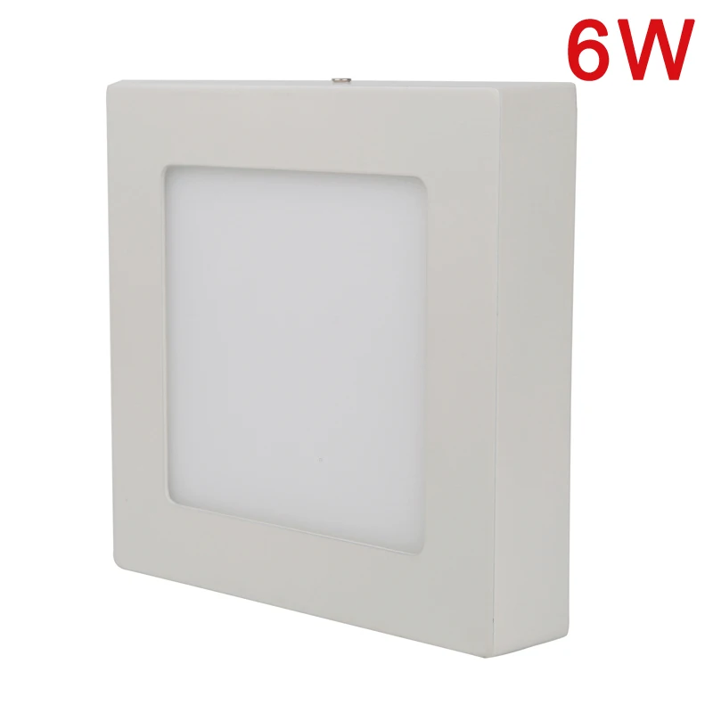 Xtf2015 6 Вт LED холодный белый 6000 6500 К супер яркий светодиодный Панель потолочный
