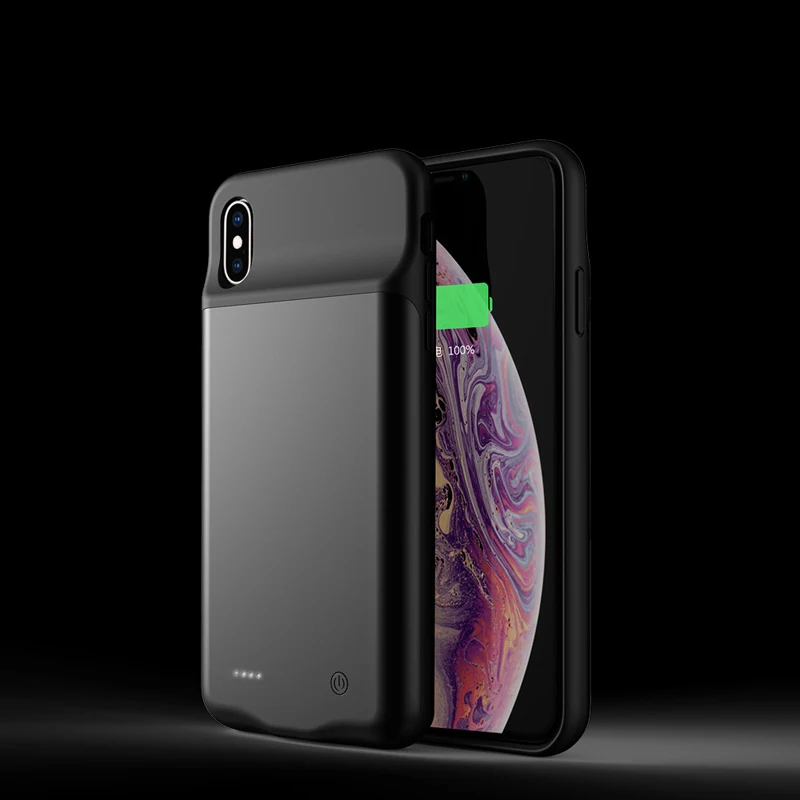 Чехол для аккумулятора EtopLink iphone XS зарядное устройство 5000 мА/ч внешнее резервное