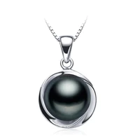 real pearl pendants 925 sterling silver freshwater pearl pendant for womenwhite natural pearl pendant necklace birthday gift
