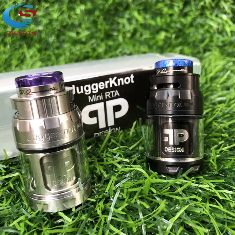 2 шт./лот 1:1 JuggerKnot Mini RTA сменный бак атомайзер испаритель одна катушка регулируемый