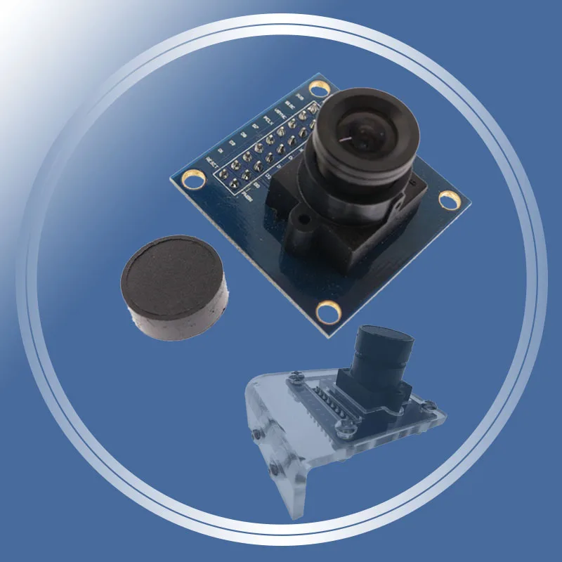 Smart Electronics OV7670 300KP VGA Camera Module and Acrylic Bracket Plastic Case for arduino DIY KIT | Электронные компоненты