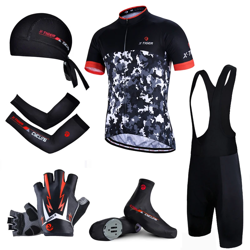 Большой комплект для велоспорта X Tiger Maillot Ropa Ciclismo велосипедная форма