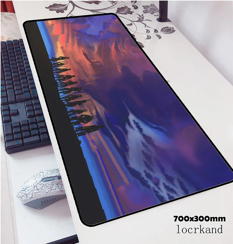 Коврики для мыши атака на Титанов 70x30 см ноутбука компьютера игровой коврик