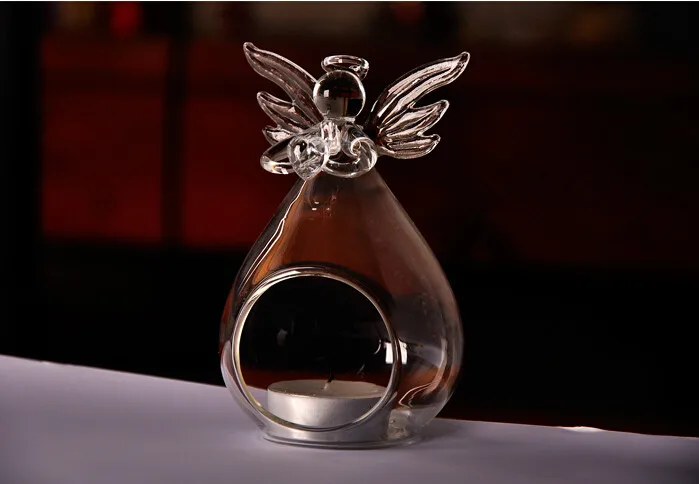 1 шт. Рождественский Ангел Европейский прозрачный хрустальный стеклянный
