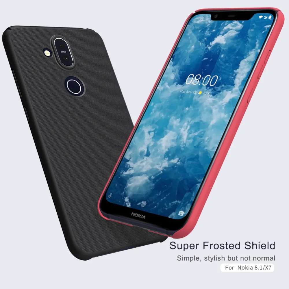 Жесткий матовый чехол для Nokia 8 1X7 Чехол мобильного телефона 6 18 ''простая ультра