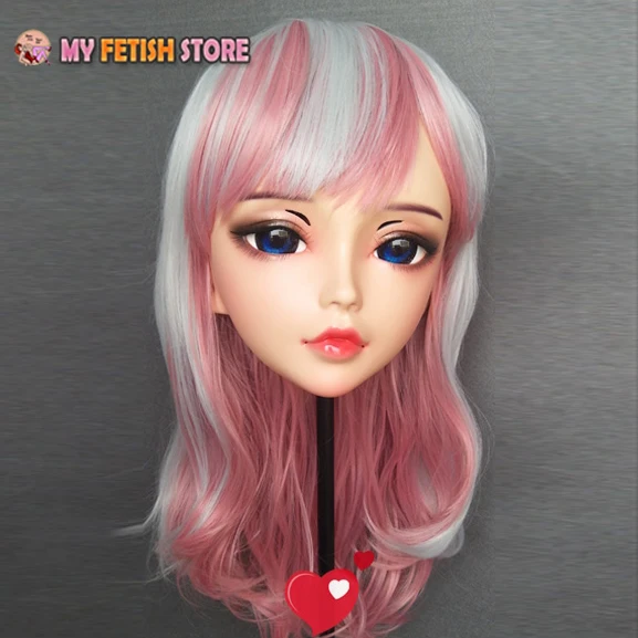 (Chan) женский сладкий девушка Смола половина головы кигуруми BJD глаза Crossdress