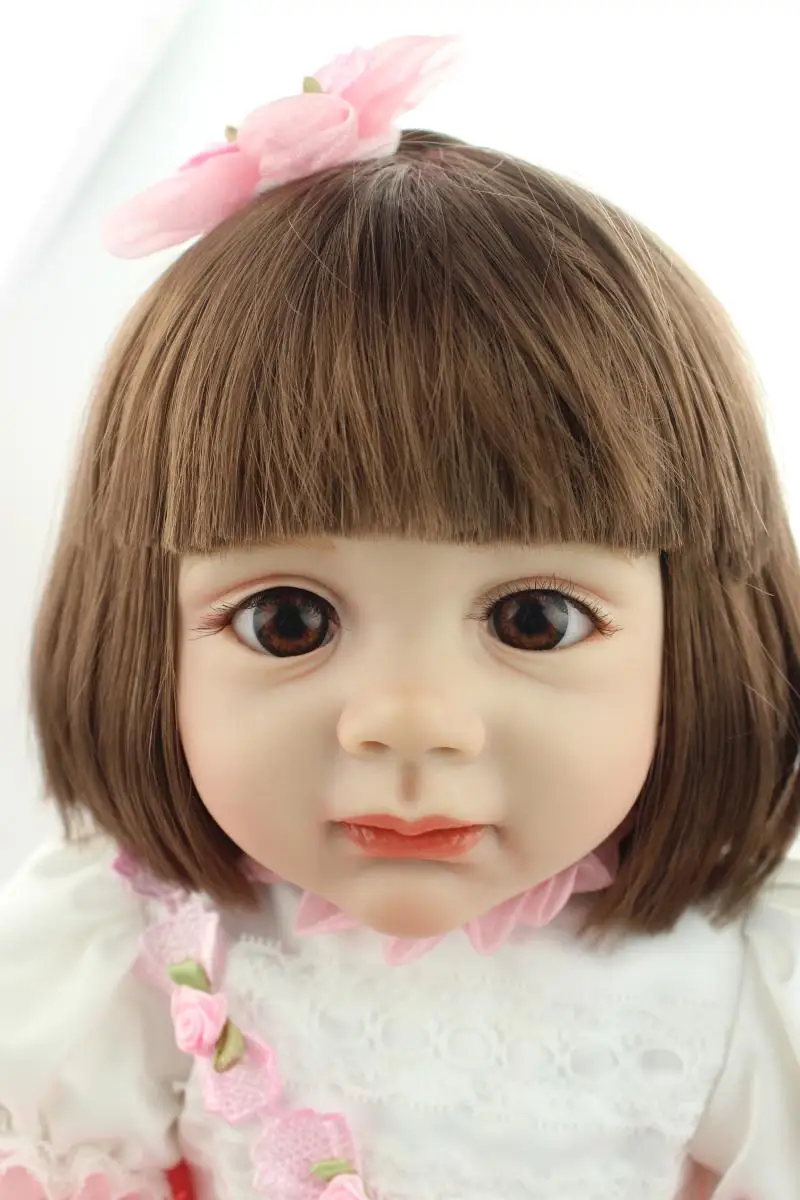 Reborn Baby Doll винилсиликоновых 24 дюймов 60 см младенцы кукла Реалистичного express