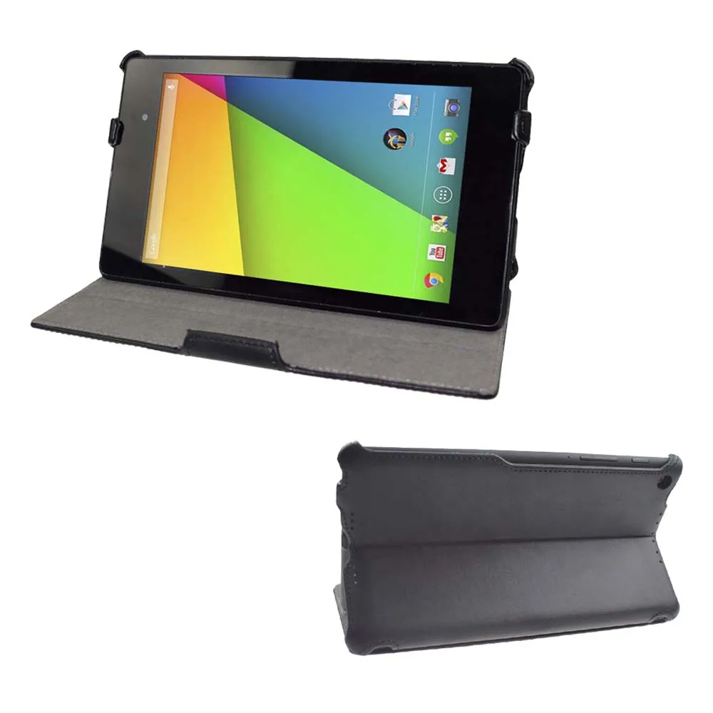 Тонкий чехол с Откидывающейся Крышкой-подставкой из кожи для ASUS Google Nexus 7 2nd 2 Gen II 2013, чехол для планшета+ пленка+ ручка