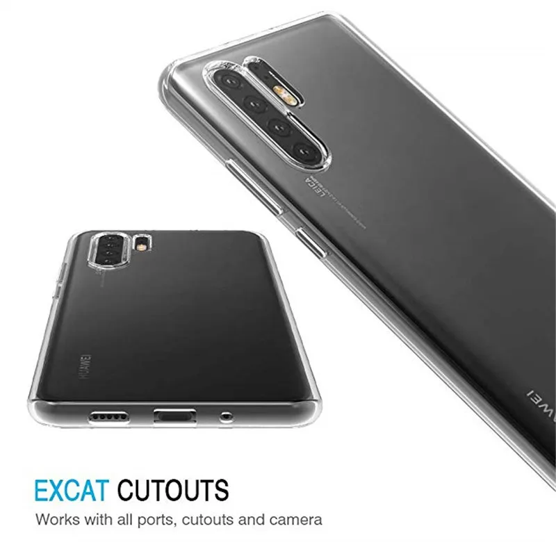 Роскошный ТПУ мягкий силиконовый бампер чехол для Huawei P30 Pro P30Pro телефона Lite P30Lite