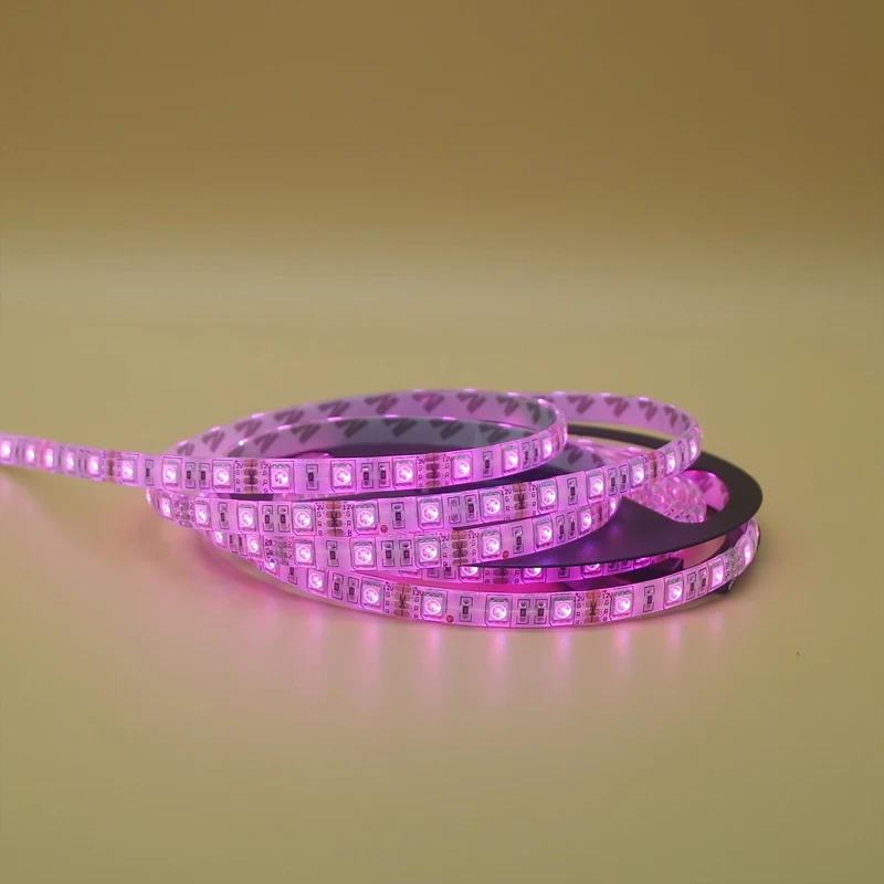DC 12 в 1/2/3/4/5 М 5050 SMD RGB Светодиодная лента водонепроницаемая гибкая светодиодная
