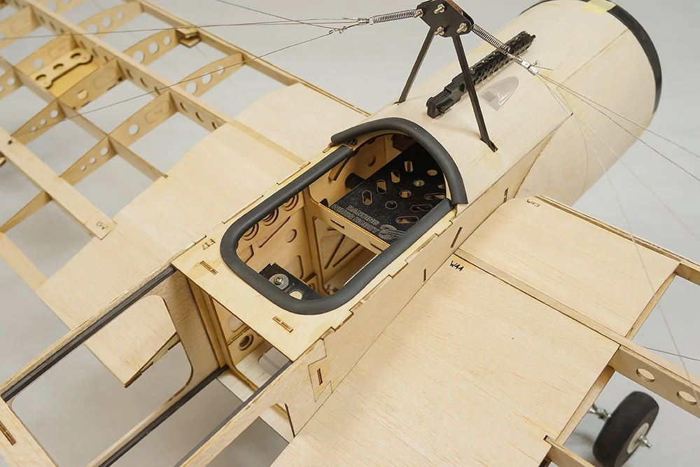 Модель самолета Balsawood масштаб лазерной резки 1200 мм Fokker E.III Eindecker WW1 Fighter Balsa