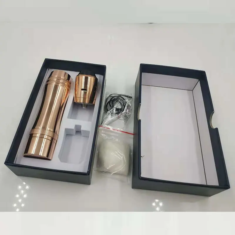 Механический мод SUBTWO Vape 18650/20700/21700 аккумулятор 25 мм материал латунь VS AvidLyfe Skull HK