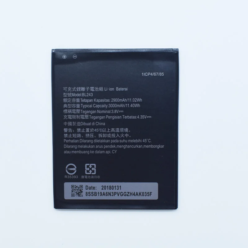 Hekiy BL 243 BL243 аккумулятор для lenovo Lemon K3 Note K50 T5 A7000 A5500 A5600 A7600 мобильного телефона Bateria