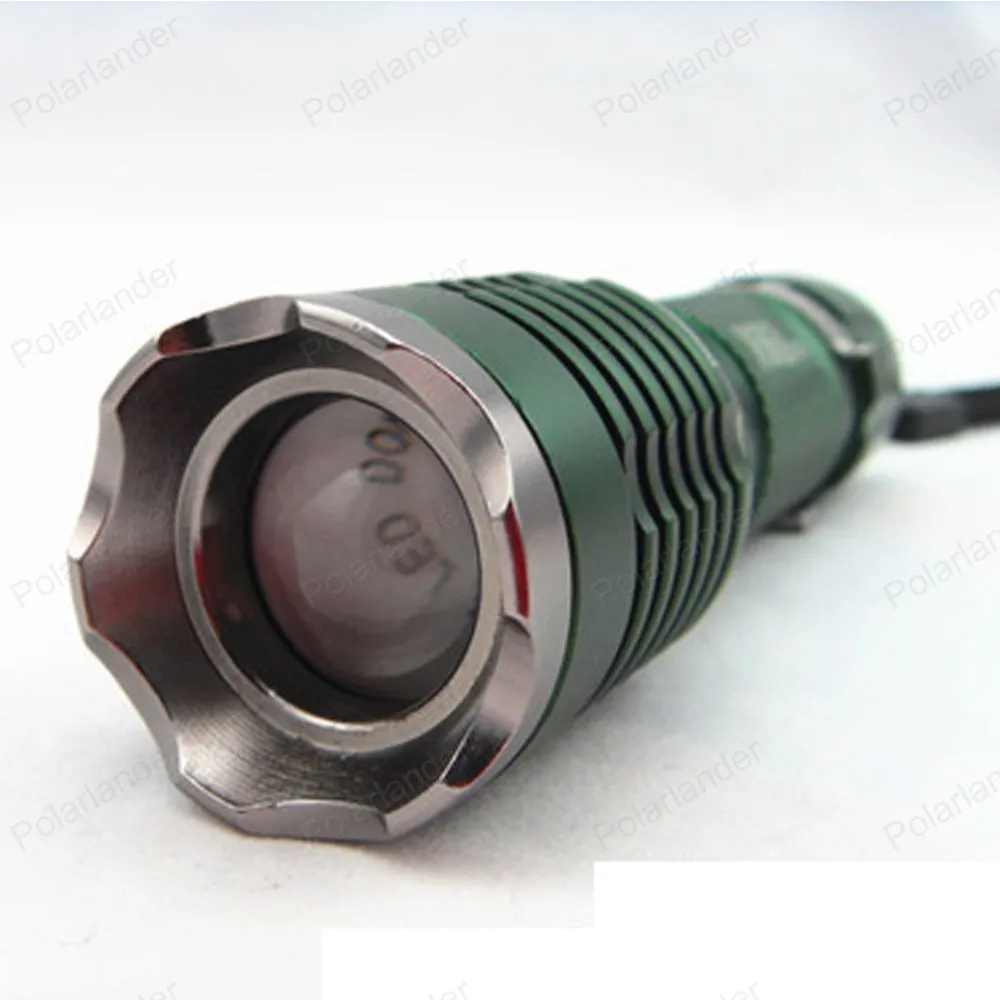 High end led поворотный Телескопический фокусировки света Перезаряжаемый