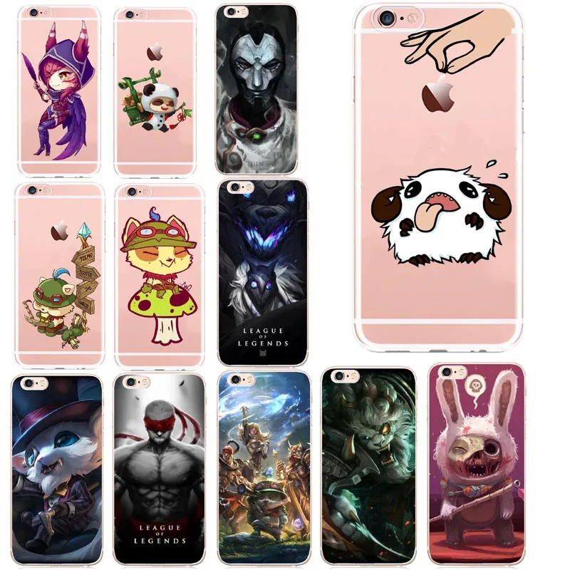 Жесткий чехол League of Legends Teemo для Apple iPhone XS Max 8 7 6 6S Plus 8pius 5 5S SEX 10 XR Coque Shell