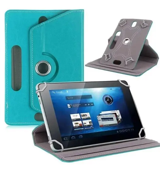 Sky blue Универсальный чехол для планшета Alcatel ONE TOUCH ONETOUCH Pixi 3/PLUS/A3/POP 4/1T 10 10," из искусственной кожи - Цвет: Sky blue