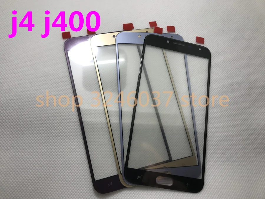 

10pcs Original Replacement LCD Front Touch Screen Outer Glass Lens For Samsung Galaxy J4 J400 J400F J400G 2018/J2 Pro j250 2
