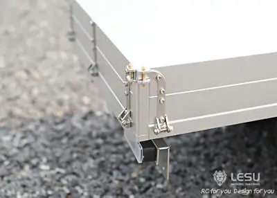 LESU RC HN700 6*4 грузовик с платформой прицеп ковш модель автомобиля мотор DIY Tmy 1/14