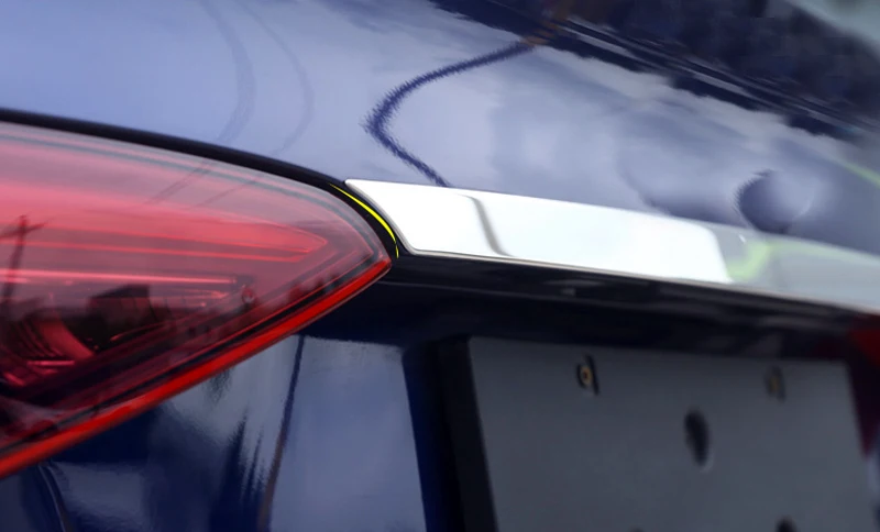 

For Alfa Romeo Giulia 2017 2018 Stainless Steel Rear Tail Trunk Lid Molding Trim 1pcs Car Styling Accessories
