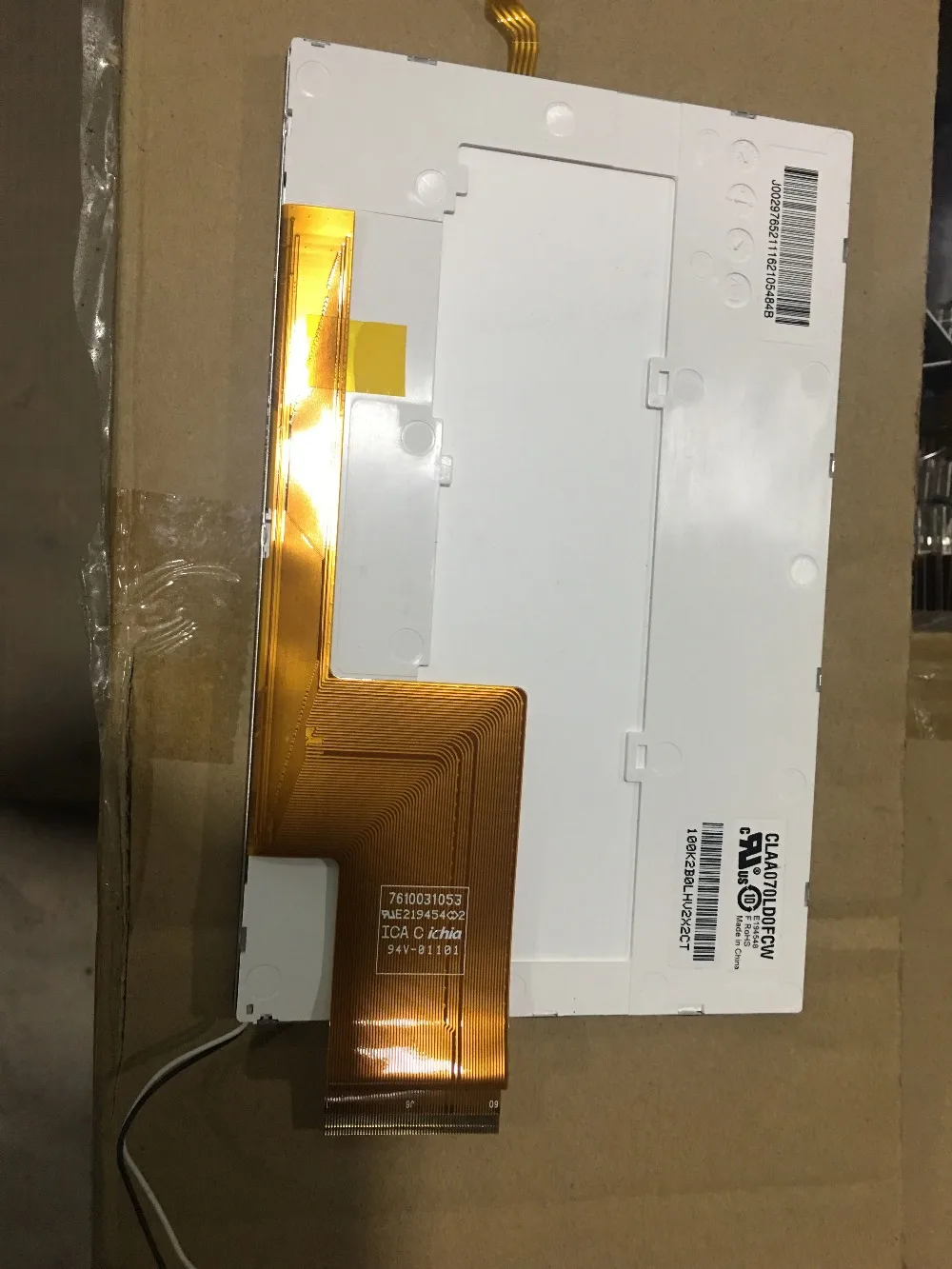 Новый оригинальный CLAA070LD0FCW Оригинальный китайский 7 ''дюймовый ЖК дисплей