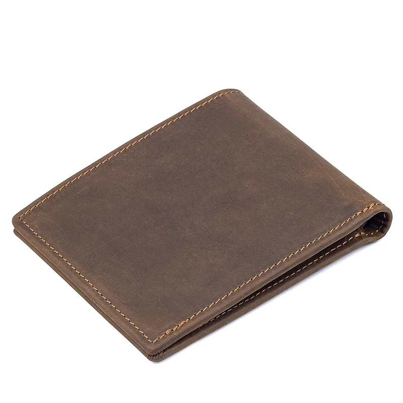 J.M.D Высокое качество Crazy Horse кожа ID держатель карты бумажник R 8165R|f wallet|fashion walletquality