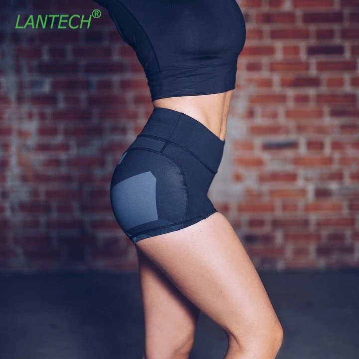 Женские шорты для йоги LANTECH спортивные бега спортивная одежда занятий фитнесом