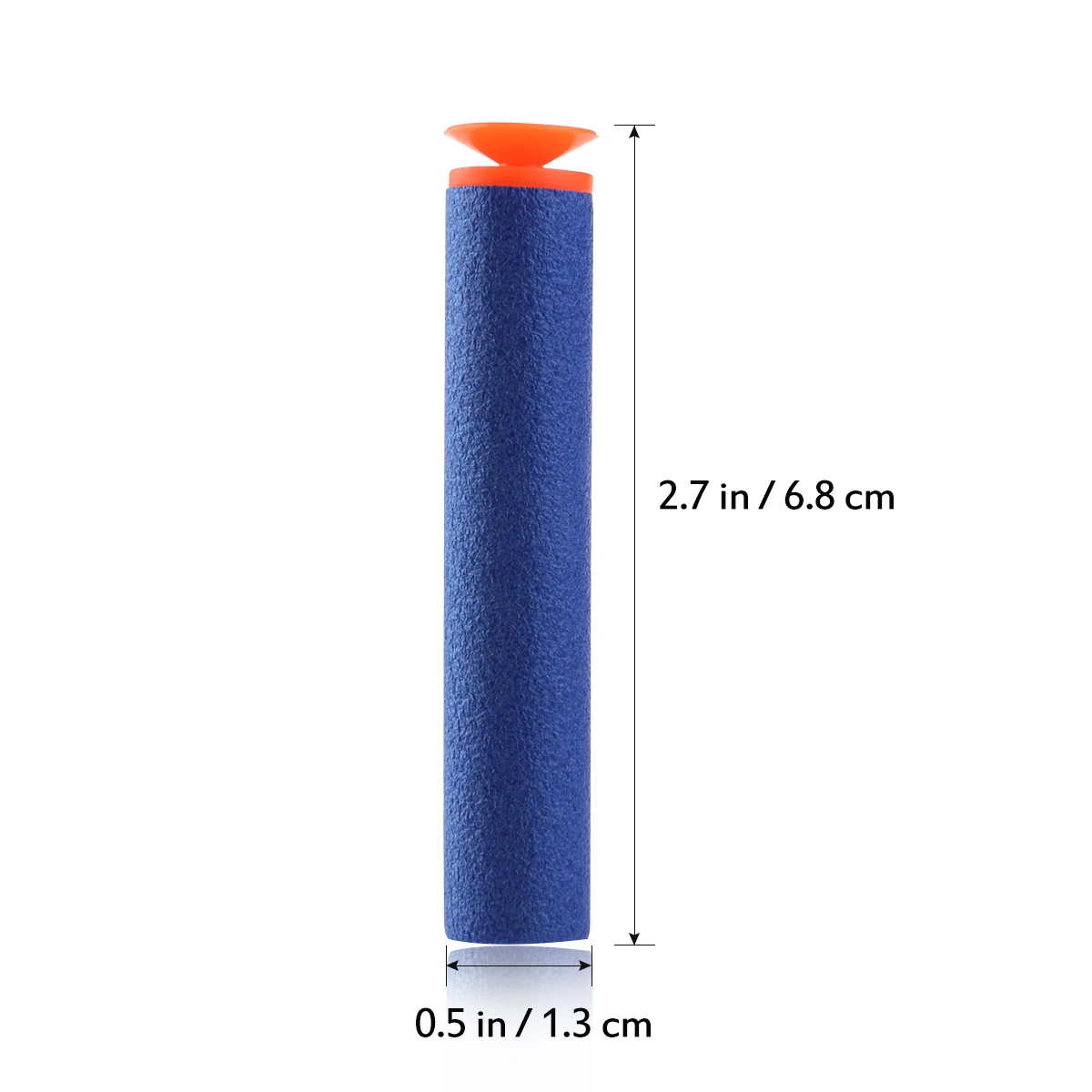 Синий ЕВА патронов Nerf Generic воздуха мягкий Пейнтбол присоски глава Arme Мягкая Пуля