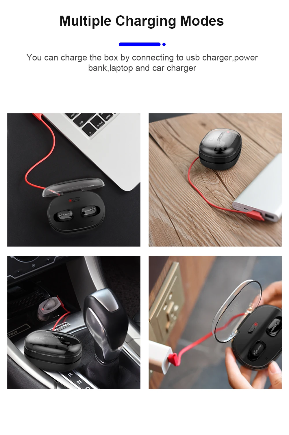 Dacom K6H Pro Bluetooth наушники 5,0 беспроводные наушники TWS настоящие беспроводные наушники мини для телефона и музыки