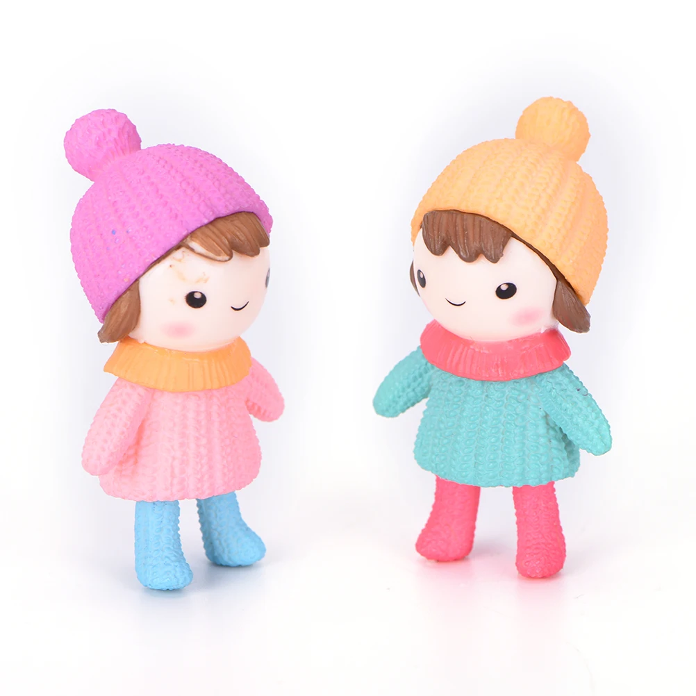 Новинка 1 комплект Красивая миниатюрная декорация для девочек микроландшафтное