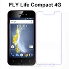 Закаленное стекло 9H для смартфона Fly Life Compact, 4G, 5,0 дюйма, Защитная пленка для экрана Fly Life Compact, 4G, стеклянный чехол