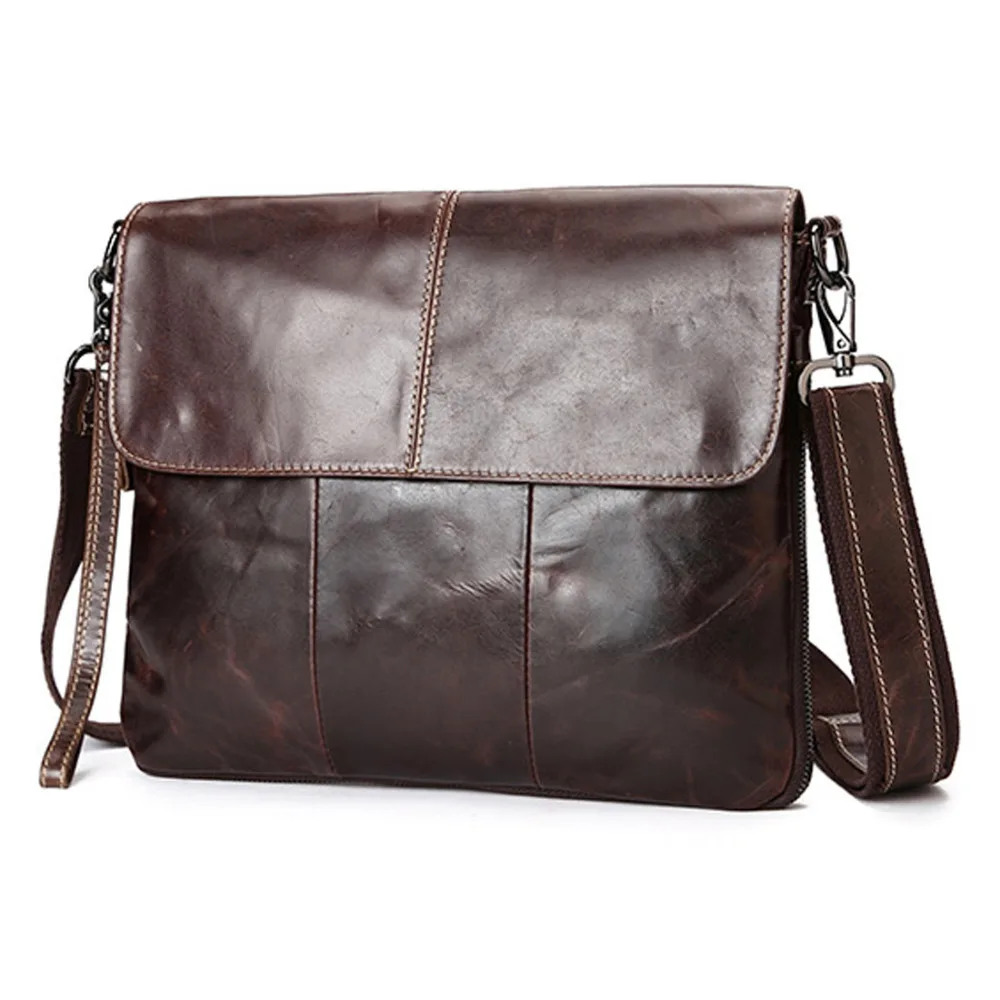 2016 Высококачественная сумка-мессенджер из натуральной воловьей кожи первого
