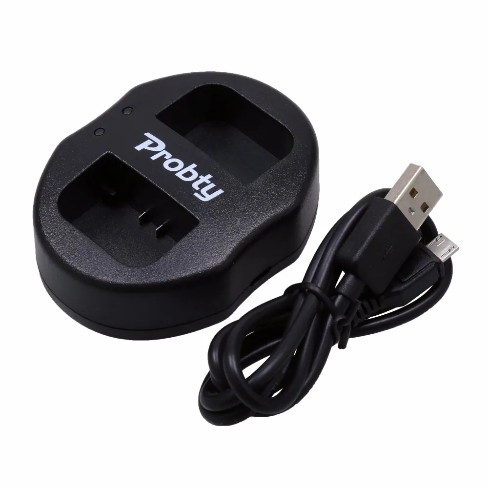 4 шт. Probty NP-FH50 NP FH50 батарея + USB двойное зарядное устройство для Sony A230 A330 A290 A380 A390