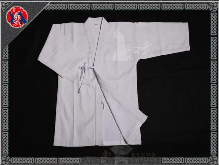 Высококачественный белый и черный Кендо айкидо Iaido Hakama Gi боевые искусства