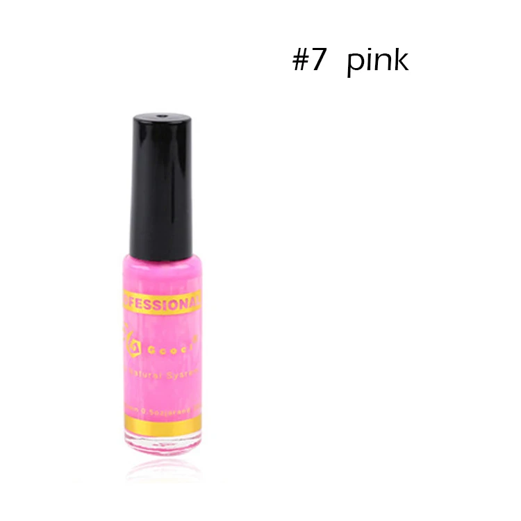 Pink PinPai голографический 3D Блестящий лак для ногтей, кисть-вкладыш для ногтей, украшение для ногтей, лак для маникюра, ручка, лак для ногтей - Цвет: Pink