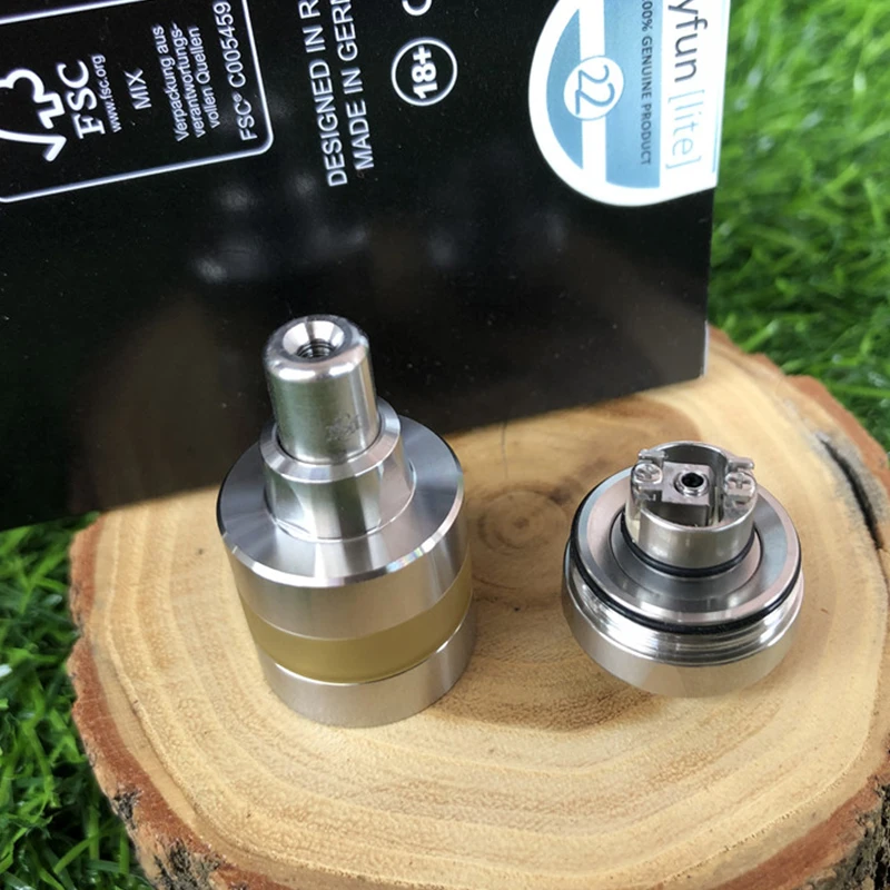 Новинка KF KAYFUN LITE RTA 316 ss 22 мм 2 мл емкость воздухозаборный воздух регулируемая