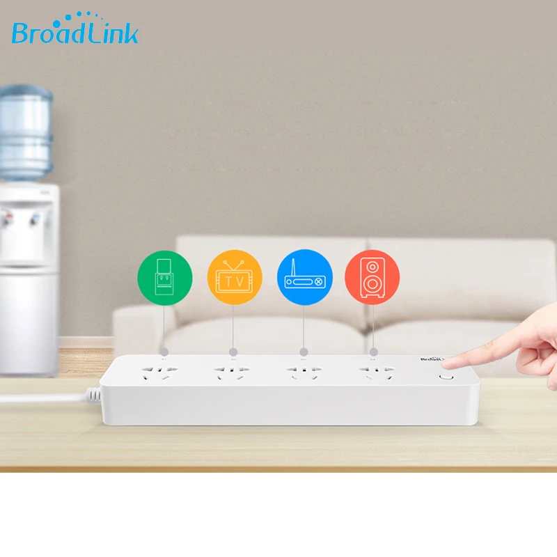 Broadlink MP1 беспроводная Wifi розетка 3G 4G пульт дистанционного управления таймер умная