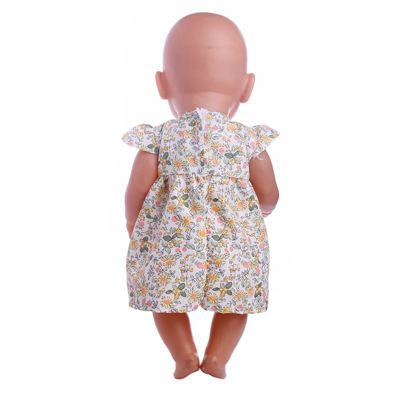 Кукольные Платья маленькие цветочные платье Одежда для кукол одежда